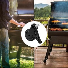 Outdoor Cooking 3 Inch Locking Caster Locking Wheel Kit Withstands Outdoor Use