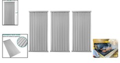 Stainless Steel Emitter Plates 3-Pack for Charbroil Grills 17″ x 8-1/16″