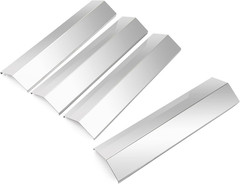 Stainless Heat Plate Shields Replacement for Brinkmann Uniflame Aussie Gas Grill