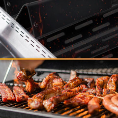 Grill Flavorizer Bars Heat Deflectors for Weber Genesis II 400 410 440 Porcelain
