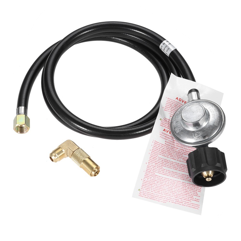 Propane Regulator Hose with Elbow Adapter for Blackstone Portable Gas Griddle