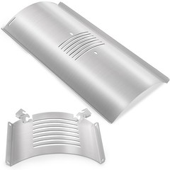 Flame Broiler Kit for Pit Boss 850 820 Series Pellet For 800 Series, Silver