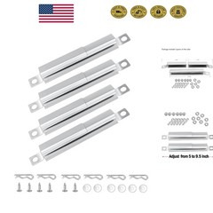 304 Stainless Steel Crossover Tubes – 4-Pack Fits Most 4-5 Burner Grills