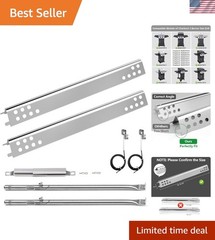 Corrosion-Resistant Stainless Steel Burner Parts for Char-Broil 2-Burner Grills