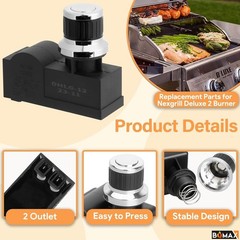 Grill Igniter Replacement Parts for Nexgrill 2 Burner 720-0864R 720-0864RA 72…