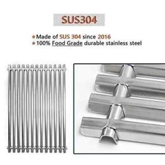 2 Pack 15″ Stainless Steel Cooking Grill Grates for Weber Spirit 200 Series …