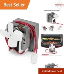 Auger Motor Replacement for Pellet Grills 120V 1.6 RPM Universal Compatibility