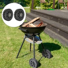 6 Inch Directional Casters 2pcs for Barbecue Grill Accessories Replacement Set