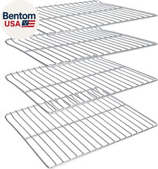 Stainless Steels Cooking Grate for Masterbuilt Electric Smoker 30 Inch, 4 Pack 1