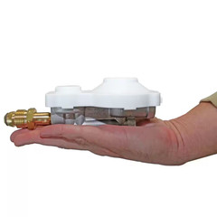 300,000 BTU Horizontal Mounted 2-Stage LP Regulator with POL for Rvs, Vans, Trai