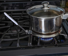 2 Pack Double Thickening Heat Diffuser Reducer Flame Guard Simmer Plate, Stainle