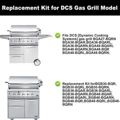 Radiant Tray & Ceramic Rod Replacement Kit for DCS Gas Grill Models BGA/BGB 36/4