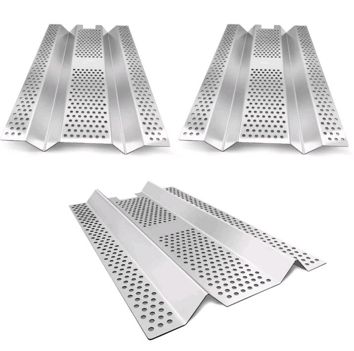 Votenli 3-Pack 17.5-Inch Stainless Steel Heat Plates for Blaze Grills, Flame…