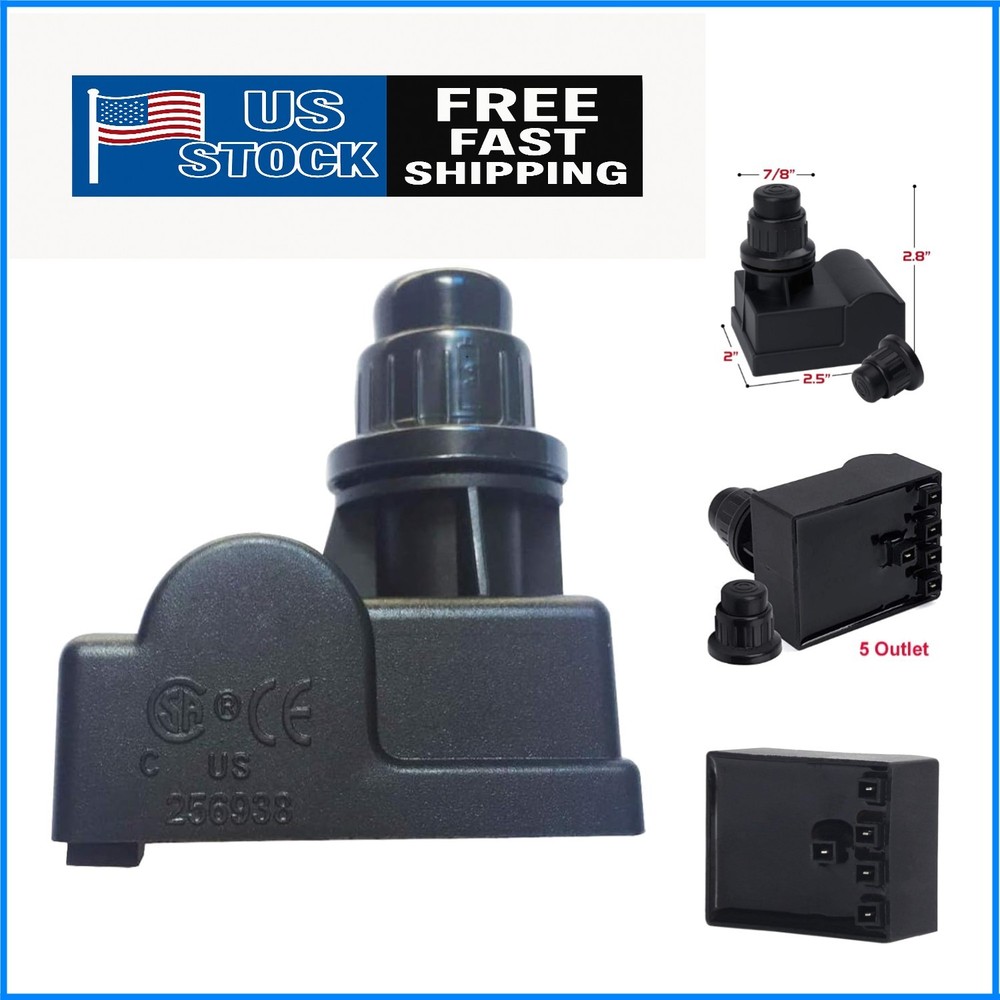Electronic Spark Generator for Gas Grills – Push Button Ignitor with 5 Outlets