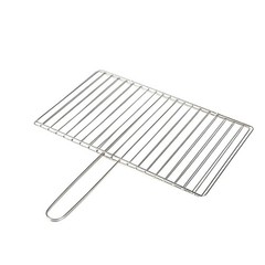 Outdoor Barbecue Grill Basket for Fish For Meat and Shrimp with Locking Handle