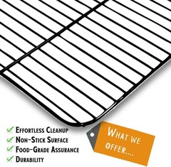 Replacement Porcelain Cooking Grid for Charbroil Classic 280 2-Burner Grill