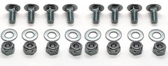 8 Pack 710-0451 Stainless Steel Replacement Nuts/Bolts Fits MTD
