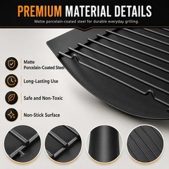 20 inch Ash pan for Chargriller 5050, 5072, 5650, 2123 Charcoal Grills, Char-…