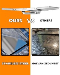 Grease Tray with Catch Pan – Dyna Glo Grill Replacement Parts, Adjustable Stainl