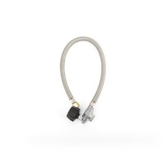 Grill Mark Stainless Steel Gas Line Hose and Regulator 21 in. L For Universal