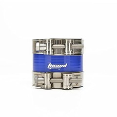2.75″ ID Straight Silicone Hose Coupler, High Temp 4-Ply Reinforced 70mm Blue