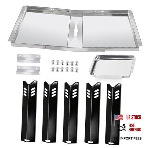 DGF510SBP Tray Replacement Parts for Dyna-glo 5Pcs Heat Plate + Drip Pan
