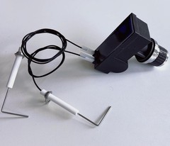 Gas Grill Igniter Kit for -Burner – 2 Outlet AA Battery-Powered Electronic Ig…