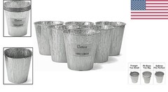 Flexible Aluminum Grease Bucket Liners for Traeger & Pit Boss Grills – 6 Pack