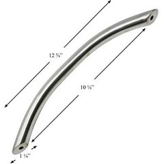 Grilla Grills Stainless Lid and Cabinet Door Handle, GG-SB700-1247-AMP (ZG-700-1
