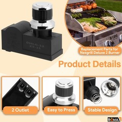 Grill Igniter Replacement Parts For Nexgrill 2 Burner 2Outlet Igniter