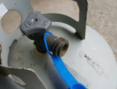10 BLUE OPD VALVE PROTECTIVE DUST / SAFETY CAPS for PROPANE / BBQ TANK