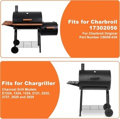 Chargriller Replacement Parts 27 in Ash Pan For Char Griller Charcoal Grill BBQ