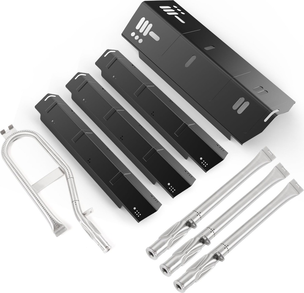 Dyna-Glo DGH450CRP Grill Parts Heat Tent Plates Burner Tubes 4 Burner Kit