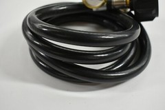 KSUN Flexible Natural & Propane Gas Hose Gas Grill Regulator w/ Tank Level Guage