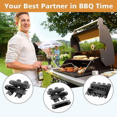Grill Heat Plates Replacement Parts for Nexgrill, Porcelain Steel Heat Tents