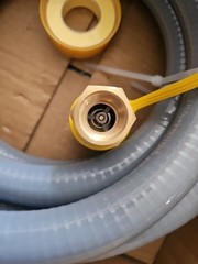 12 Ft 3/4″ NG/LP Hose for NG/LP Appliance MODEL DI01