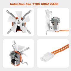 Stanbroil Replacement Induction Fan Kit for all Pit Boss/Traeger/Camp Chef Wo…