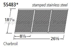 Music City Metals 5S483 3 pc grid, ss, 18.4375 x 26.625