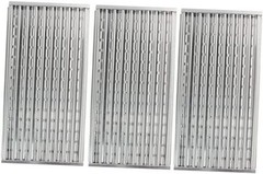 17 Inch Stamped Stainless Steel 17″ x 8 1/16″ Each x 3 / Emitter Grates