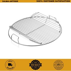 Weber Hinged Cooking Grate for 18.5″ One-Touch Kettle Charcoal Grill 7433
