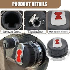88848 Gas Grill Burner Knobs for Weber Genesis 300 Series E-310 E-320 E-330