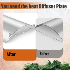 Heat Diffuser Plate Replacement for Pit Boss Pellet Grills Heavy-Duty Deflector