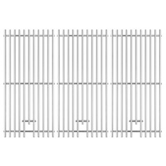 Replacement Stainless Steel Grill Grates for Kitchenaid & Jenn-Air – 3 Pieces