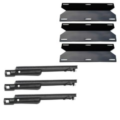 Replacement Parts Kit for Gas Grill – 3 Pack Burner & Heat Plates