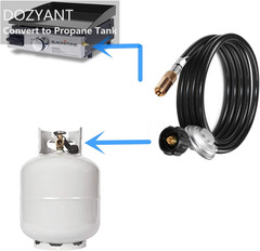 12 Feet Propane Regulator and Hose for Blackstone 17Inch and 22Inch Table Top Gr