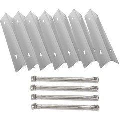 Napoleon Grill Replacement Parts: 7 Heat Plates & 4 Burners for Optimal Barbecue