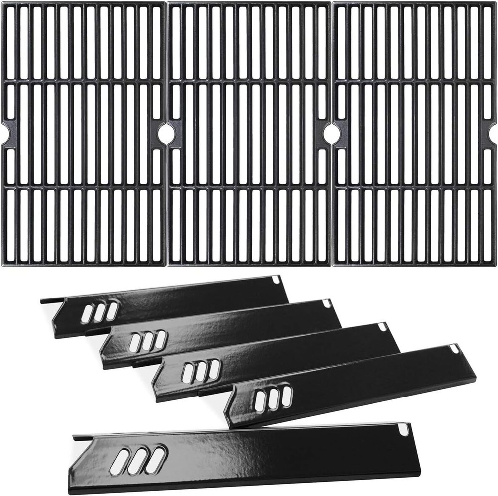 Grill Grate and Heate Plate for DynaGlo DGF510SSP, DGF510SSP-D Backyard GBC1460W