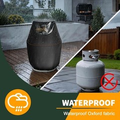 Propane Tank Cover Fits 20-Pound Steel Propane Cylinder