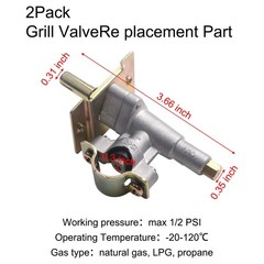 Reliable Replacement Parts for BBQ Grill Control Valve Ignition System