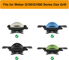 7582 Cooking Griddle for Weber Q100 Q1200 Q1400 Q120 Q1000 Gas Grills, 50060001